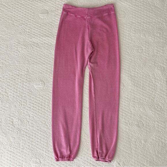 Sundry Pigment Dyed Pink Basic Sweatpants Joggers Women’s 2 / Medium USA Made - Picture 9 of 12